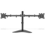 Digitus Supporto monitor universale doppio, Supporto per pavimento Nero (opaco), Libera installazione, 8 kg, 38,1 cm (15"), 81,3 cm (32"), 100 x 100 mm, Nero
