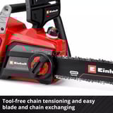 EINHELL GP-LC 36/40 Li BL-Solo rosso/Nero