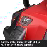 EINHELL Motosega professionale a batteria GP-LC 36/40 Li BL-Solo, 36 Volt (2x18V), Sega a catena rosso/Nero