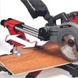 EINHELL Sega a trazione, troncatrice e ingletatrice a batteria TE-SM 36/10 L Li-Solo, 36 Volt (2x18V), Sega mitra/Troncatrice rosso