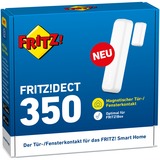 FRITZ! FRITZ!DECT 350, Rivelatore di apertura bianco, DECT 350, Montabile a parete, Wireless, 1880 - 1900 MHz, 250 mW, 40 m, Bianco