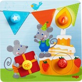 HABA Birthday Mice Puzzle a telaio 4 pz Arte 4 pz, Arte, 1 anno/i