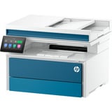 HP LaserJet Pro MFP 4113fdwg, Stampante multifunzione grigio/Blu, Laser, 1200 x 1200 DPI, A4, 45 ppm, Stampa fronte/retro, Bianco, Blu