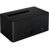 ICY BOX IB-1121-U3 USB 3.2 Gen 1 (3.1 Gen 1) Type-A Nero, Docking station Nero, HDD, SATA, Seriale ATA II, Serial ATA III, 2.5,3.5", USB 3.2 Gen 1 (3.1 Gen 1) Type-A, Nero, Plastica
