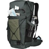 Jack Wolfskin 2020241_4136_OS, Zaino verde scuro