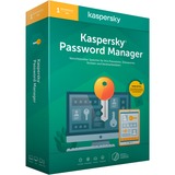 Kaspersky Password Manager Full 1 licenza/e, Software 1000 MB, 1024 MB, Windows 10, Windows 8, Windows 8.1, Windows 7, Tedesca, Full, 1 licenza/e