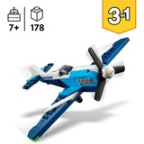 LEGO Creator Velivolo: aereo da competizione, Giochi di costruzione Set da costruzione, 7 anno/i, Plastica, 178 pz, 322 g