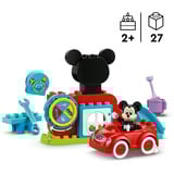 LEGO DUPLO La casa e l’auto di Topolino, Giochi di costruzione Set da costruzione, 2 anno/i, Plastica, 27 pz, 440 g
