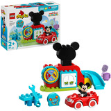 LEGO DUPLO | Disney 10454 La Casa e l’Auto di Topolino Giocattolo con Personaggi, Macchina e Accessori, Giochi Didattico 2+, Giochi di costruzione Macchina e Accessori, Giochi Didattico 2+, Set da costruzione, 2 anno/i, Plastica, 27 pz, 440 g