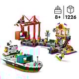 LEGO Porto e nave merci, Giochi di costruzione Set da costruzione, 8 anno/i, Plastica, 1226 pz, 2,29 kg