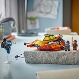 LEGO Star Wars 75414 Snowspeeder Force Burner, Astronave Giocattolo con 3 Minifigure e moto Speeder, Idea Regalo da 7+ Anni, Giochi di costruzione Astronave Giocattolo con 3 Minifigure e moto Speeder, Idea Regalo da 7+ Anni, Set da costruzione, 7 anno/i, Plastica, 349 pz, 482 g