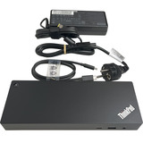 Lenovo 40B00135EU, Docking station Nero/Rosso
