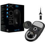 Logitech Pro X Superlight mouse Mano destra RF Wireless 25600 DPI, Mouse da gioco Nero, Mano destra, RF Wireless, 25600 DPI, 1 ms, Nero