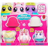 MGA Entertainment DohKins Fantasy Pack - Assortment 1 Argilla da modellazione 255 g Multicolore, Impastare Argilla da modellazione, Multicolore, Bambino, Bambino/Bambina, 3 anno/i, 99 anno/i