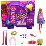 Mattel Barbie Color Reveal Glitter! Bambola cambio capelli glitter blu 