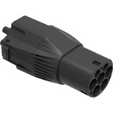 NRGkick Adattatore spina per colonnine di ricarica Tipo 2, max. 32A, 22kW Nero/Rosso