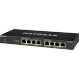 Netgear GS308PP Non gestito Gigabit Ethernet (10/100/1000) Supporto Power over Ethernet (PoE) Nero, Interruttore Non gestito, Gigabit Ethernet (10/100/1000), Full duplex, Supporto Power over Ethernet (PoE), Montaggio rack, Montabile a parete