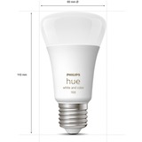 Philips Hue Philips Hue White and Color Ambiance 2 Lampadine Smart E27 75 W Philips Hue White and Color ambiance 2 Lampadine Smart E27 75 W, Lampadina intelligente, Bianco, Bluetooth/Zigbee, LED, E27, 2000 K