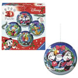 Ravensburger 3D Puzzleball Disney Set di palline di Natale 
