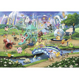 Ravensburger Puzzle Pokémon - Eevee e Parco 