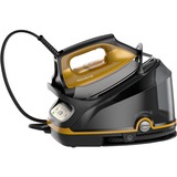 Rowenta Compact Steam Pro Dg7644 Nero/Orange, 2200 W, 325 g/min, Piastra solare Microsteam 400 HD Laser, 6,4 bar, 1,1 L, 100 g/min