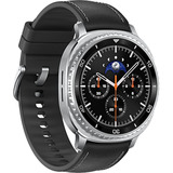 Samsung Galaxy Watch 8 Classic 3,3 cm (1.3") AMOLED 46 mm Digitale 438 x 438 Pixel Touch screen Argento Wi-Fi GPS (satellitare), Smartwatch Nero, 3,3 cm (1.3"), AMOLED, Touch screen, 64 GB, GPS (satellitare), 63,5 g