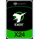 Seagate Exos X24 disco rigido interno 24 TB 7200 Giri/min 512 MB 3.5" SATA, Hard-disk 24 TB, 7200 Giri/min, 512 MB, 3.5", SATA, Vendita al dettaglio