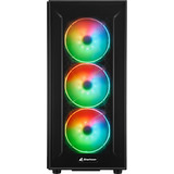 Sharkoon TG6M RGB ricondizionato, Chassis Tower Nero