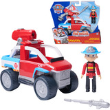Spin Master PAW Patrol Fire Rescue Quad Antincendio con Action Figure Ryder da Collezione e Quad da 17,7 cm con Lanciadroni, Giocattoli per Bambini e Bambine, 3+ Anni,  veicolo da gioco PAW Patrol Fire Rescue Quad Antincendio con Action Figure Ryder da Collezione e Quad da 17,7 cm con Lanciadroni, Giocattoli per Bambini e Bambine, 3+ Anni, Auto, 3 anno/i, Plastica, Multicolore