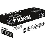 VARTA SR721 SW/SR58/V362 1BL Batteria monouso Ossido d'argento (S) argento, Batteria monouso, SR58, Ossido d'argento (S), 1,55 V, 1 pz, 21 mAh