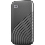 WD My Passport 4000 GB Grigio grigio, 4000 GB, USB tipo-C, 3.2 Gen 2 (3.1 Gen 2), 1050 MB/s, Protezione della password, Grigio