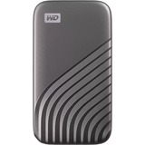 WD My Passport 4000 GB Grigio, Disco a stato solido grigio, 4000 GB, USB tipo-C, 3.2 Gen 2 (3.1 Gen 2), 1050 MB/s, Protezione della password, Grigio