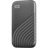 WD My Passport 4000 GB Grigio, Disco a stato solido grigio, 4000 GB, USB tipo-C, 3.2 Gen 2 (3.1 Gen 2), 1050 MB/s, Protezione della password, Grigio