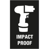 Wera 9607 Barra magnetica per bussole B Impaktor 1 set di bussole 3/8", chiave combinata   Nero/Verde