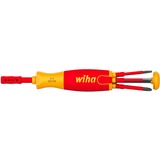 Wiha Cacciavite con caricatore di punte LiftUp electric rosso/Giallo