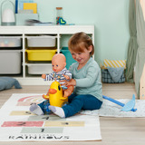 ZAPF Creation @ BABY born Push Along Berta, Gioco figura BABY born @ Push Along Berta, 3 mese(i), 2 ruota(e), Multicolore