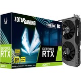 ZOTAC GAMING GeForce RTX 3060 Ti Twin Edge OC LHR NVIDIA 8 GB GDDR6 GeForce RTX 3060 Ti, 8 GB, GDDR6, 256 bit, 7680 x 4320 Pixel, PCI Express x16 4.0