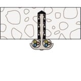 fischer Fascetta doppia Steckfix plus SF plus ZS 10, Fascetta stringitubo grigio chiaro