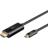 goobay Cavo adattatore USB, connettore USB-C > connettore HDMI, 4K / 60Hz Nero