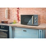 gorenje MO4250CLB Nero Microonde con grill Superficie piana 20 L 700 W, Forno a microonde Nero, Superficie piana, Microonde con grill, 20 L, 700 W, Manopola, Nero