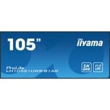 iiyama LH10551UWS-B1AG, Public Display Nero