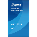 iiyama LH6564UHS-B1AG, Public Display Nero (opaco)