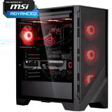 ALTERNATE Custom PC Series • Red Lucky Elements, PC Gaming Nero
