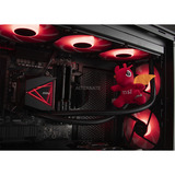 ALTERNATE Custom PC Series • Red Lucky Elements, PC Gaming Nero