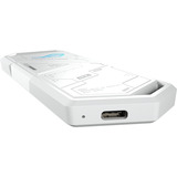 ASUS 90DD02H1-B09000, Disk enclosure bianco/Menta