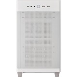 ASUS Prime AP201 MicroATX Mini Tower Bianco, Chassis Tower bianco, Mini Tower, PC, Bianco, micro ATX, Mini-ITX, 17 cm, 33,8 cm