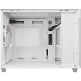 ASUS Prime AP201 MicroATX Mini Tower Bianco, Chassis Tower bianco, Mini Tower, PC, Bianco, micro ATX, Mini-ITX, 17 cm, 33,8 cm