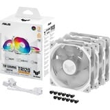 ASUS TUF GAMING TR120 ARGB, Ventola bianco/trasparente