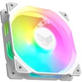 ASUS TUF GAMING TR120 ARGB, Ventola bianco/trasparente