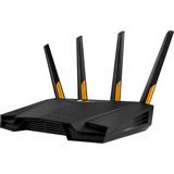ASUS TUF Gaming AX3000 V2 router wireless Gigabit Ethernet Dual-band (2.4 GHz/5 GHz) Nero, Arancione Nero/Giallo, Wi-Fi 6 (802.11ax), Dual-band (2.4 GHz/5 GHz), Collegamento ethernet LAN, Nero, Arancione, Router da tavolo